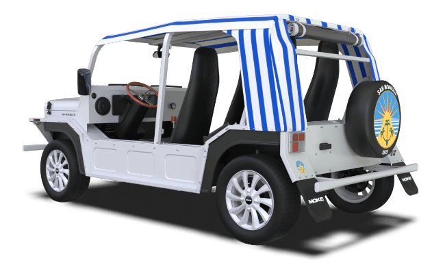 007 San Monique Moke — Bond scene